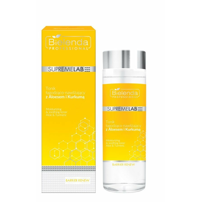 Bielenda Professional SupremeLAB Barrier Renew Łagodząco-Nawilżający Tonik z Aloesem i Kurkumą 200ml