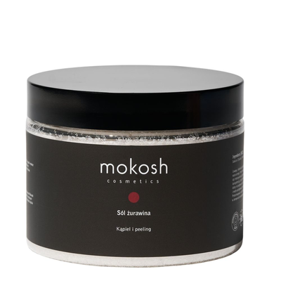 Mokosh Sól do Kąpieli Żurawina 600g