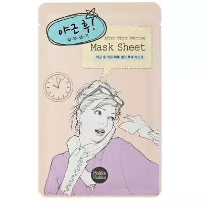 Holika Holika After Mask Sheet Maska do twarzy - After Working Overtime