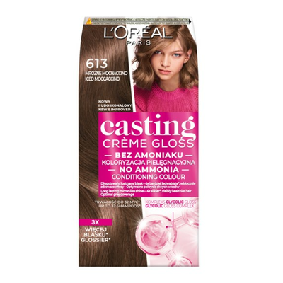 Loreal Casting Creme Gloss Farba 613 Mroźne Mochaccino