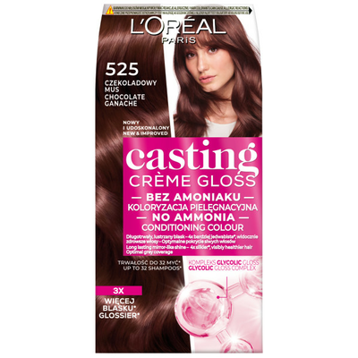 Loreal Casting Creme Gloss Farba 525 Czekoladowy Mus