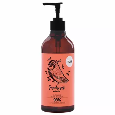 Yope Mydło w Płynie Jagody Goji i Wiśnia 500ml