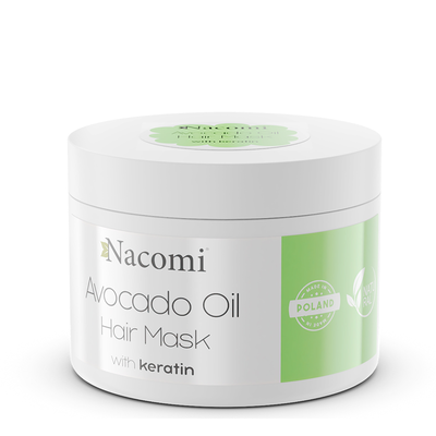 Nacomi Maska do Włosów Avocado i Keratyna 200ml