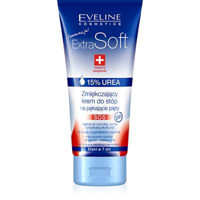 Eveline Zmiękczający Krem do stóp na pękające pięty Extra Soft