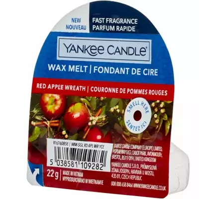 Yankee Candle Wosk Red Apple Wreath