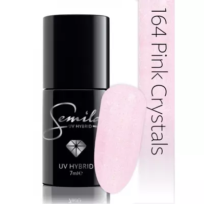 Semilac Lakier Hybrydowy 164 Pink Crystals