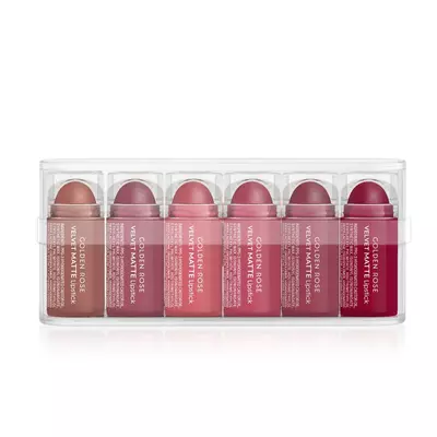 Golden Rose Zestaw mini matowych pomadek do ust