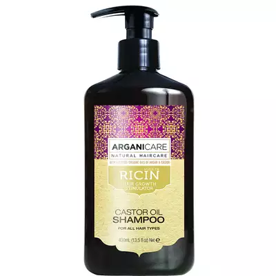 Arganicare Szampon Stymulujący Wzrost Włosów Castor 400ml