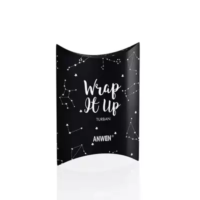 Anwen Wrap it Up Turban Czarny 