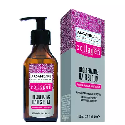 Arganicare Serum do Włosów Cienkich i Łamliwych Collagen 100ml
