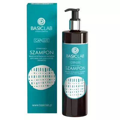 BasicLab Capillus Szampon Przeciw Wypadaniu Włosów 300ml