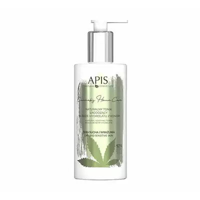 APIS Naturalny Tonik Łagodzący na Bazie Hydrolatu z Konopi 300ml