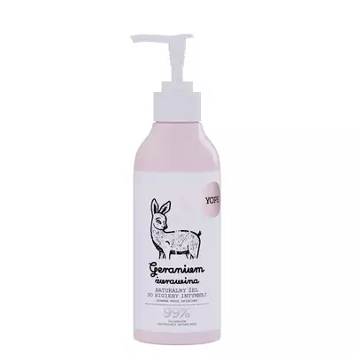 Yope Płyn do Higieny Intymnej Geranium i Żurawina 300ml