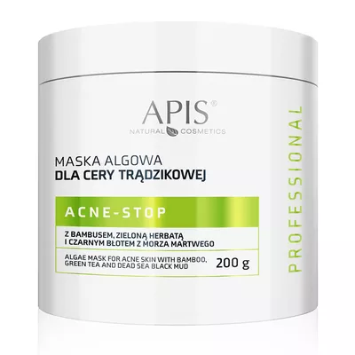 APIS Maska Algowa do Cery Trądzikowej z Bambusem 200g