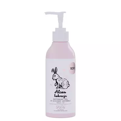 Yope Płyn do Higieny Intymnej Aloes i Lukrecja 300ml