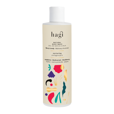 Hagi Naturalny Żel do Mycia Ciała Malinowy Chruśniak 300ml