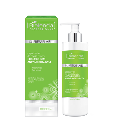 Bielenda Professional Sebio Derm Łagodny Żel do Mycia Twarzy 200ml