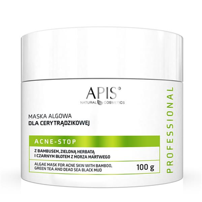 APIS Maska Algowa do Cery Trądzikowej z Bambusem 100ml