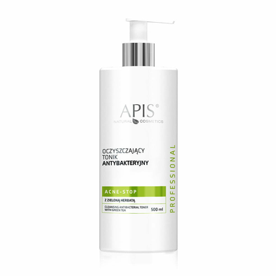 APIS Acne-Stop Oczyszczający Tonik z Zieloną Herbatą 500ml