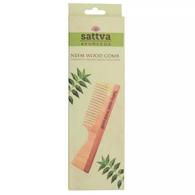 Sattva Neem Comb Grzebień Single 19cm