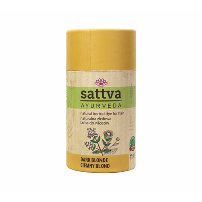 Sattva Naturalna Henna - Ziołowa Farba do Włosów Dark Blonde 150g
