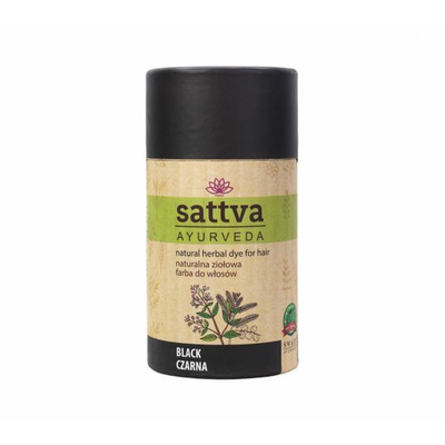 Sattva Naturalna Henna - Ziołowa Farba do Włosów Czarna 150g