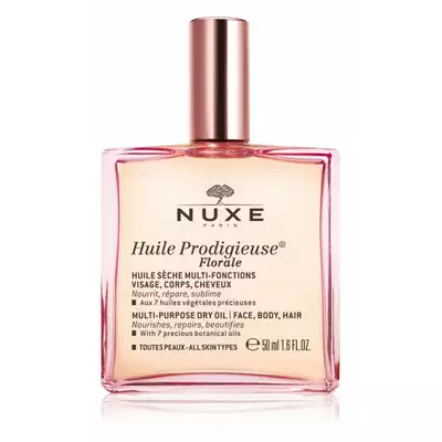 NUXE Huile Prodigieuse Florale Suchy Olejek do Twarzy, Ciała i Włosów 50ml 