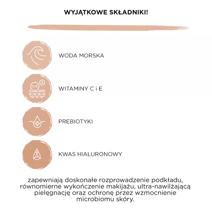 Eveline Wonder Match Luksusowy Podkład Dopasowujący się 15 Natural