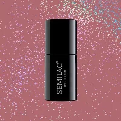 Semilac Lakier Hybrydowy Shimmer Dust 321 Caramel