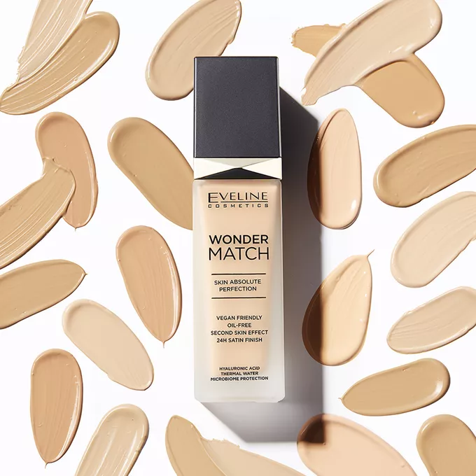 Eveline Wonder Match Luksusowy Podkład Dopasowujący się 15 Natural