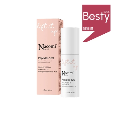 Nacomi Next Lvl Liftingujące Serum Peptydowe 10% Lift it Up 30ml