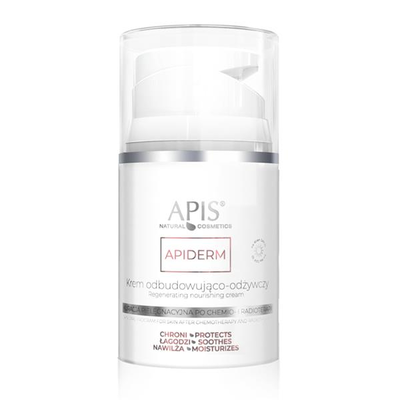 APIS Apiderm Krem Odbudowująco-Odżywczy SPF10 50ml