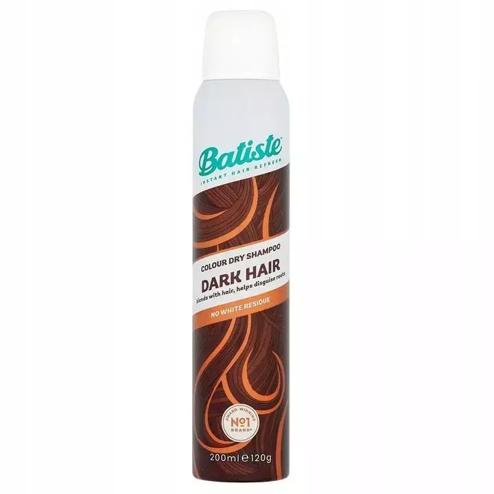 Colour Dry Shampoo Dark Hair - suchy szampon oczyszczający dla brunetek, pogłębia kolor