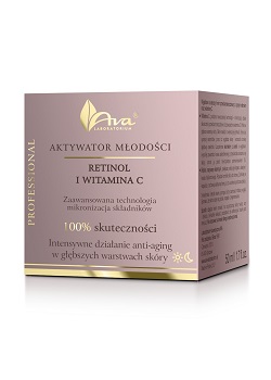 Aktywator Młodości Krem do Twarzy Retinol i Witamina C