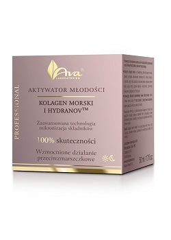 Aktywator Młodości Krem do Twarzy Kolagen Morski i Hydranov