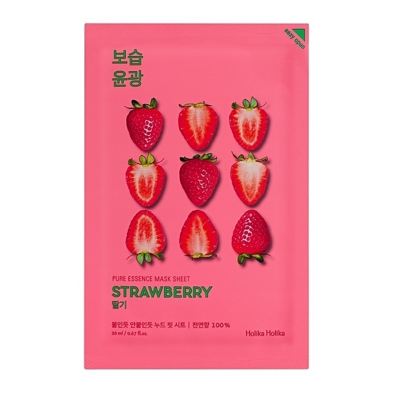 Pure Essence Mask Sheet Strawberry Sheet Mask Strawberry