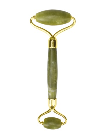 Roller do Masażu Twarzy Jade Premium + Etui