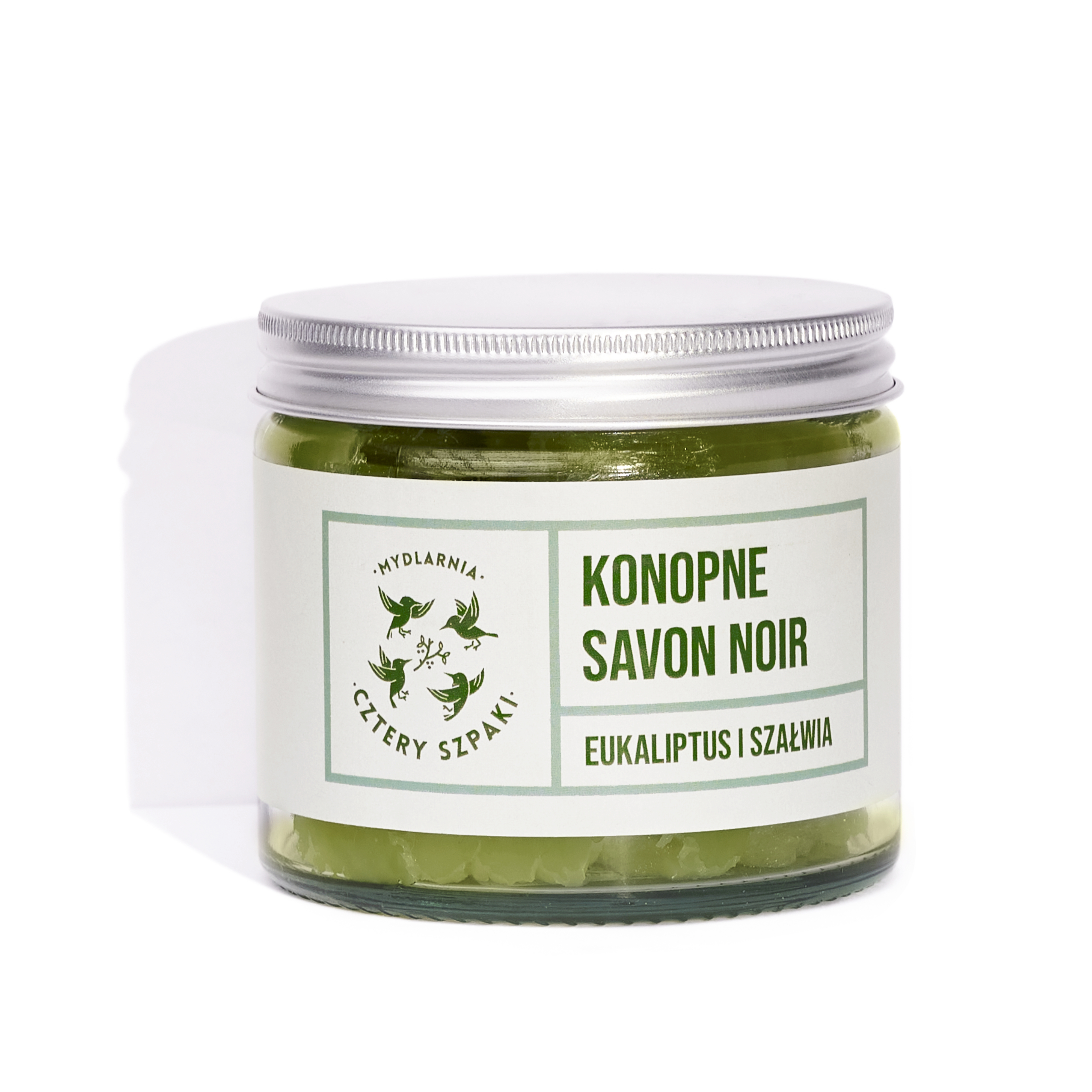 Mydło Konopne Savon Noir Eukaliptus i Szałwia