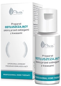 Средство для обезжиривания кожи Ava Laboratorium Professional Home Therapy, перед кислотными процедурами, 50 мл — фото 3
