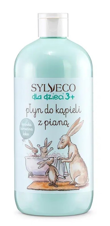 Dla Dzieci 3+ płyn do kąpieli z pianą borówka