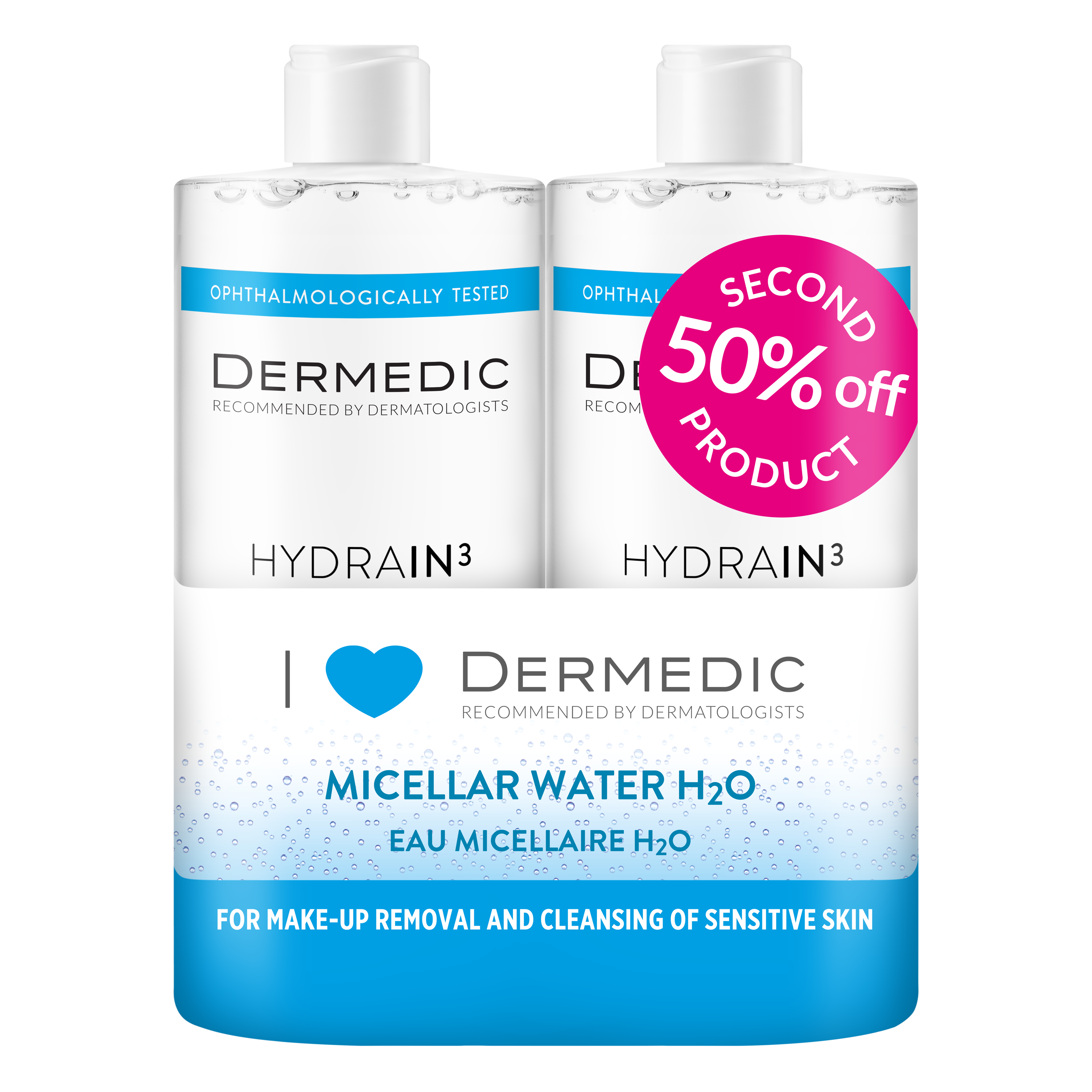 Hydrain Hialuro Płyn Micelarny H2O