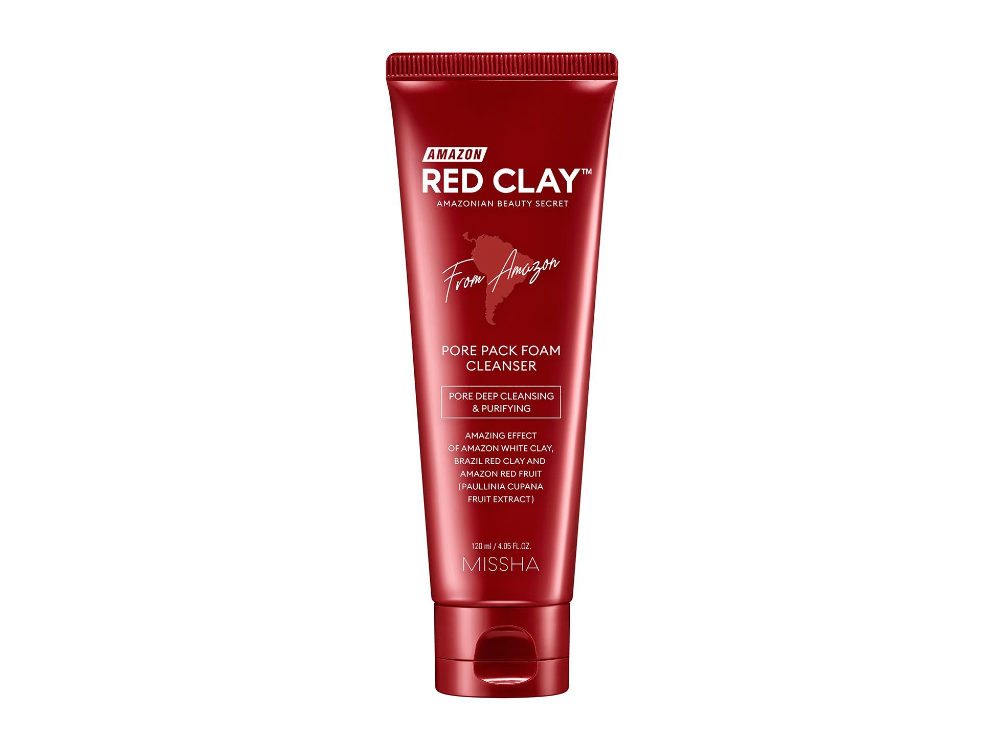 Amazon Red Clay Oczyszczająca Pianka