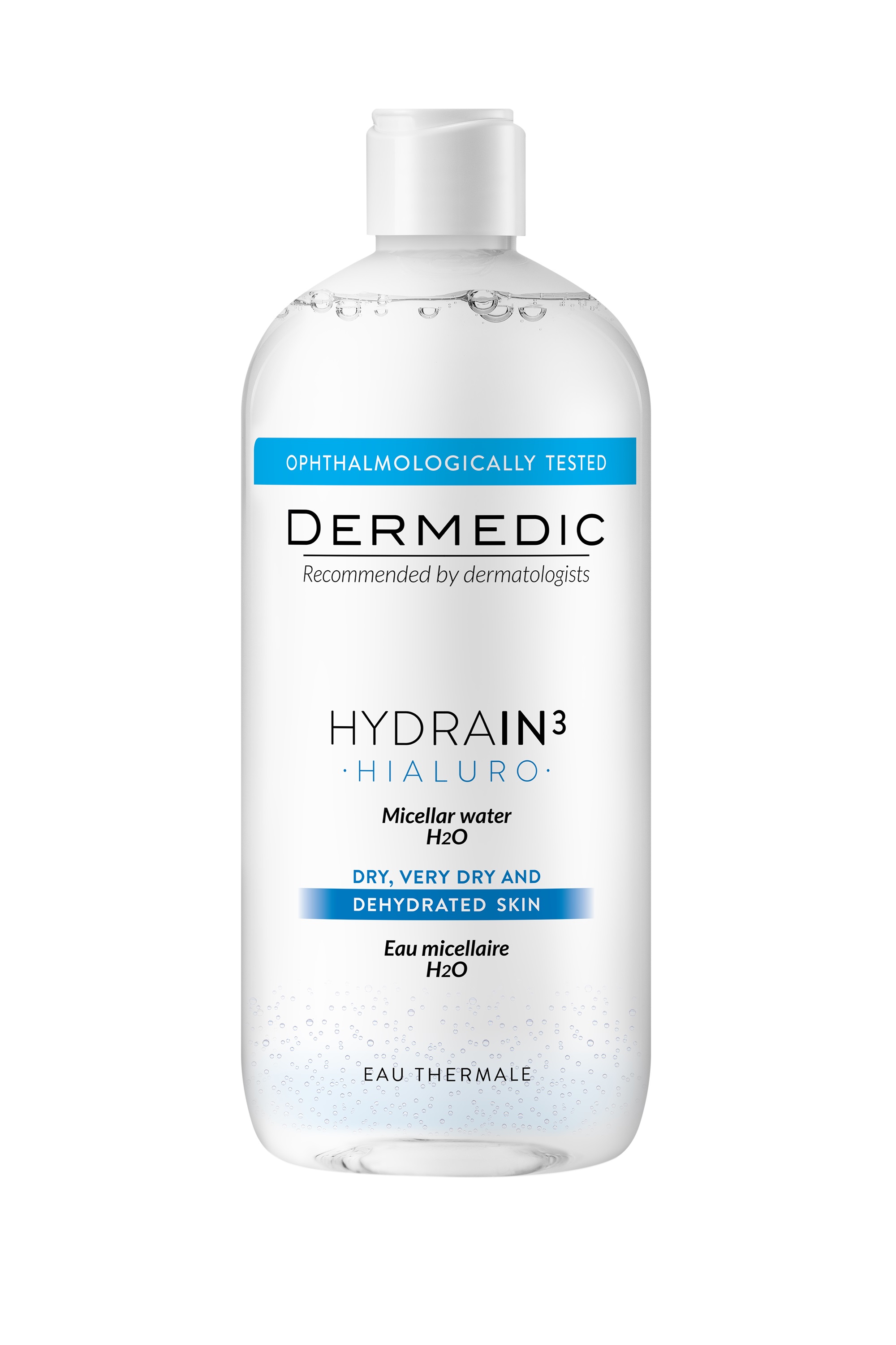 Hydrain 3 Hialuro Płyn Micelarny H2O
