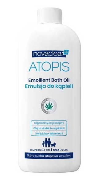 Atopis Emollient Bath Oil Emulsja do kąpieli od 1 dnia życia