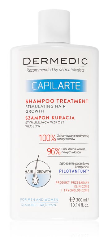 Capilarte Szampon Kuracja Stymulująca Wzrost Włosów
