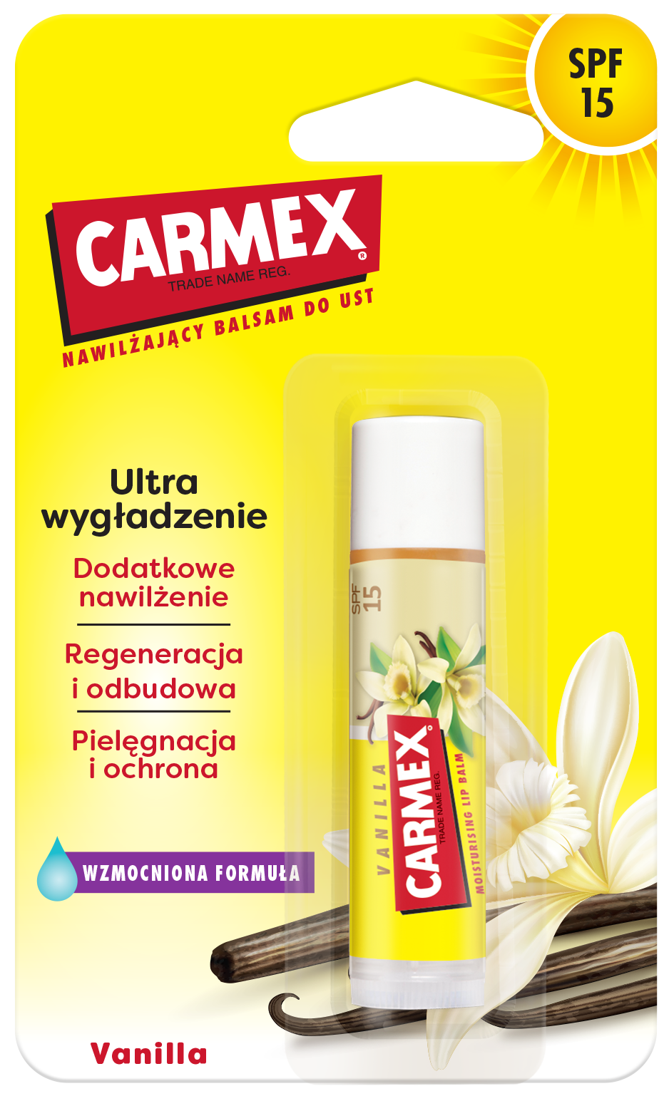 Nawilżający Balsam do Ust Classic w Sztyfcie Vanilla