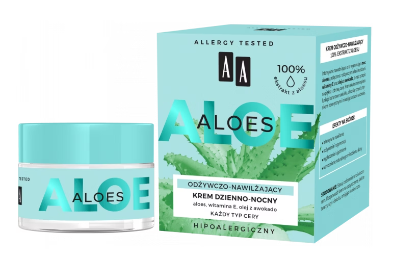 Aloe Vera Extract Krem Dzienno-Nocny Odżywczo-Nawilżający