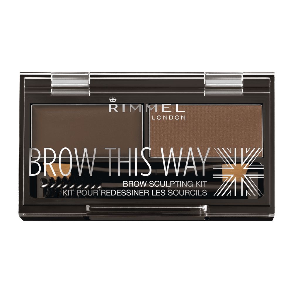 Brow This Way Zestaw do Brwi 003 Dark Brown