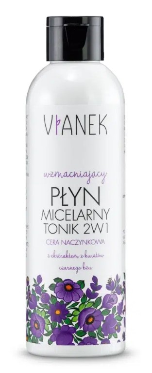 Wzmacniający płyn micelarny- tonik 2w1