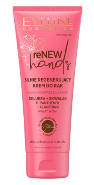 Eveline Renew Hands Krem do Rąk Kwiat Wiśni